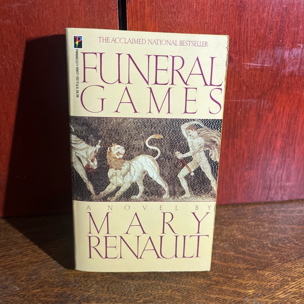 Funeral Games Novel by Mary Renault